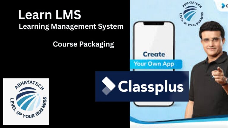 Learn LMS course packaging advertisement